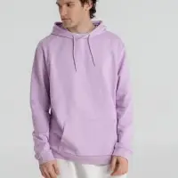 Толстовка с капюшоном унисекс Hoodie, сиреневая, размер XS