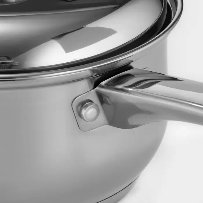 Ковш Катунь &laquo;Гретта&raquo;, 1.8 л, d=16 см, капсульное дно, индукция, нержавеющая сталь