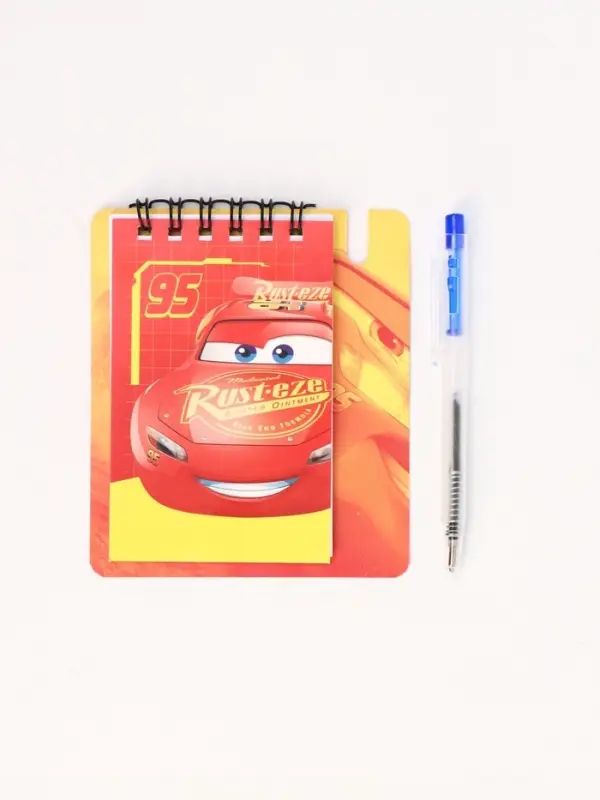 Блокнот А7 и мини ручка, Тачки Блокнот А7 и мини ручка, Тачки