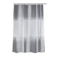 Шторка для ванной тм VETTA Кристалл Твин, ПЕВА 3D 90гр., 180x180 см, серый