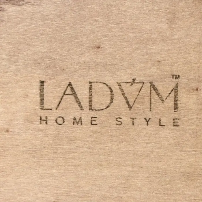 Корзины для хранения LaDо́m, 3 шт., ручной работы, прямоугольные, коричневые
