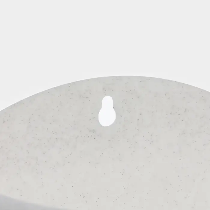 Кашпо настенное для цветов &laquo;Фелиция&raquo;, 1 л, d=16 см, мраморное