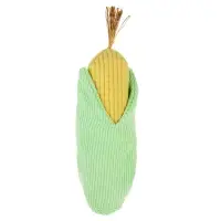 Игрушка для собак тм VETTA, мягкая с пищалкой, кукуруза, 22x5,5 см