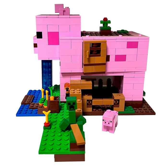 Конструктор Мой Мир «Храм Свинюшки», 492 деталей Конструктор Мой Мир «Храм Свинюшки», 492 деталей