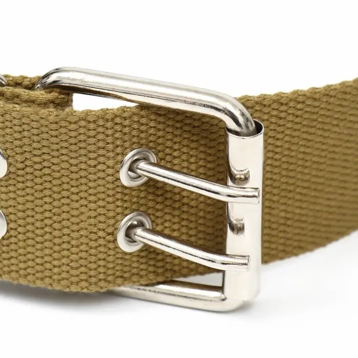 Брезентовый ошейник, 84&times;4.5 см, однослойный, песочный