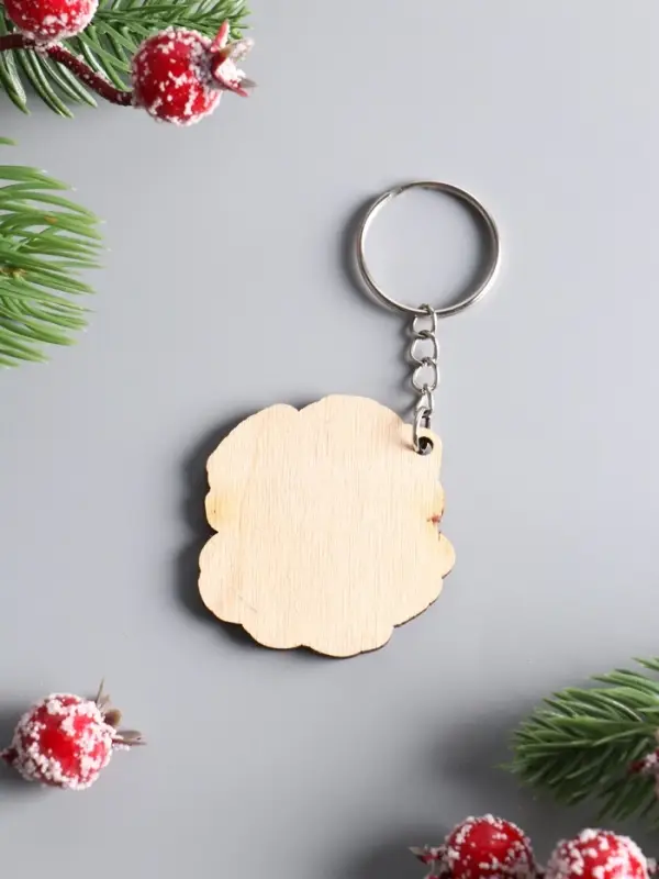 Брелок новогодний 2026 «Пусть сбываются мечты», размер брелока 4×4 см