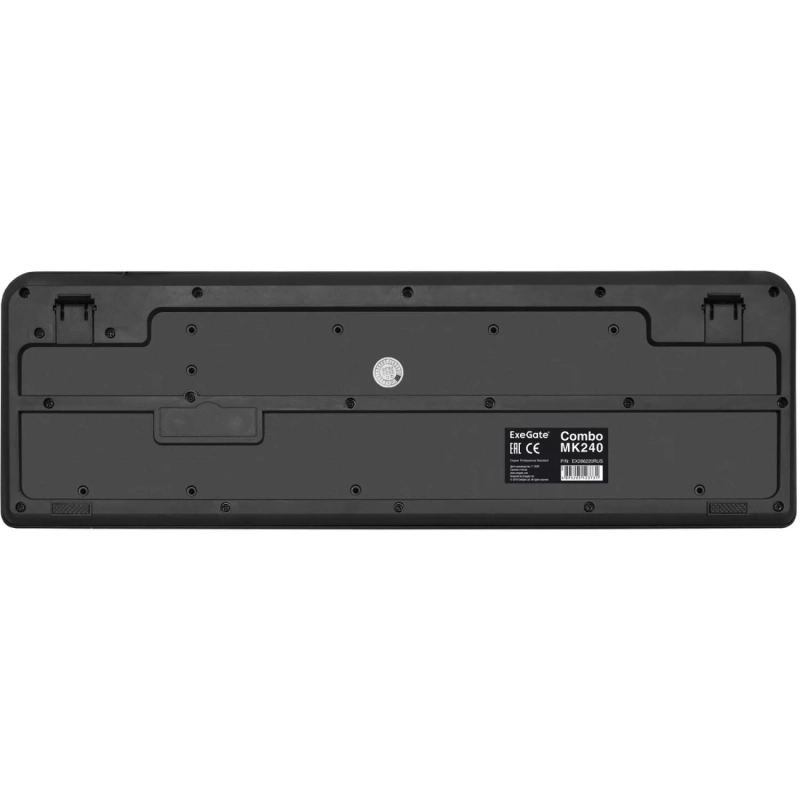 Набор клавиатура+мышь ExeGate Professional Combo MK240 черный(EX286220RUS)