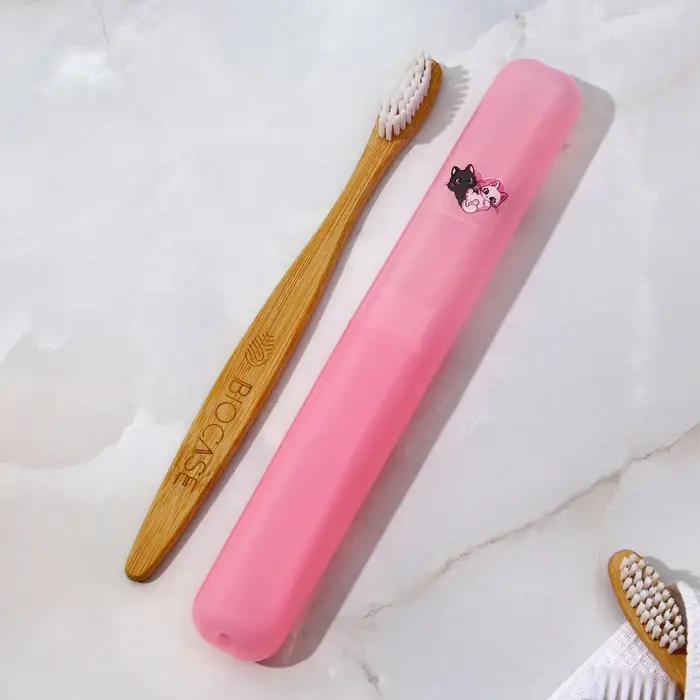 Футляр для зубной щетки «Котики», 19,5 х 2 см Футляр для зубной щетки «Котики», 19,5 х 2 см