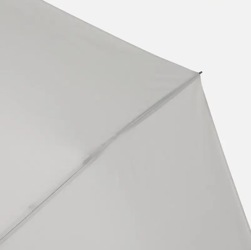 Зонт складной Cloudex, светло-серый