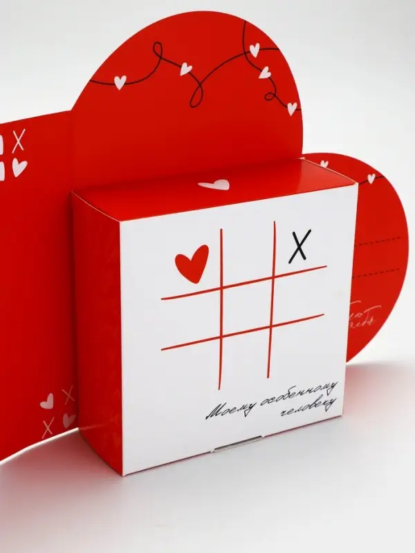 Адвент для влюбленных со сладостями, 12 окошек