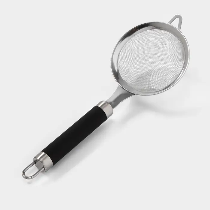 Сито для просеивания Доляна Venus, нержавеющая сталь, цвет чёрный