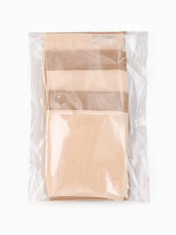 Платки носовые детские &laquo;Крошка Я. Сливочное масло&raquo;, 20&times;20 см - 6 шт., муслин, 100 % хлопок, бежевые