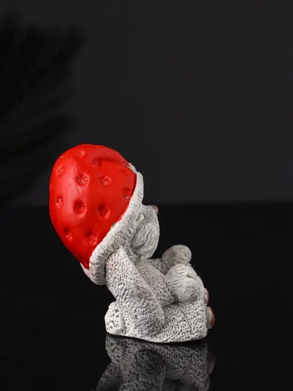 Фигура Фигура "Кролик в колпаке" 7 см, серый