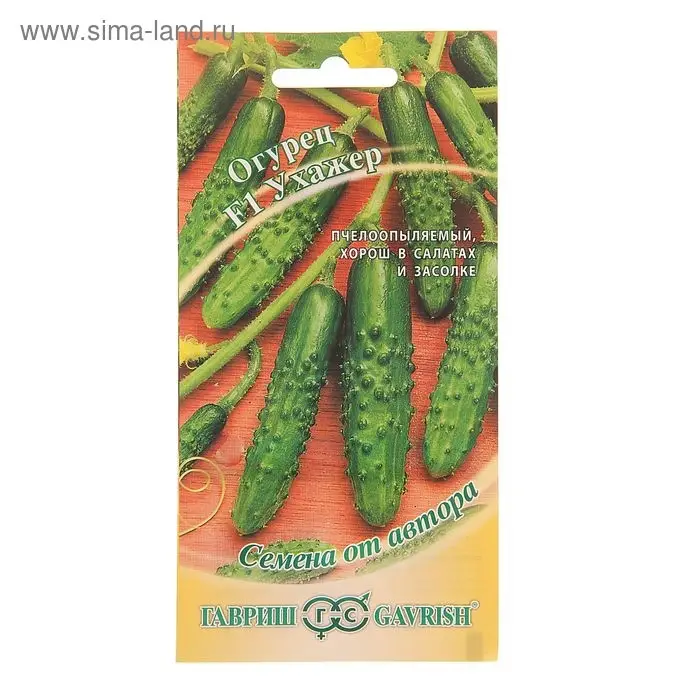 Семена Огурец "Ухажер" F1 , среднепоздний, пчелоопыляемый, 10 шт. Семена Огурец "Ухажер" F1 , среднепоздний, пчелоопыляемый, 10 шт.