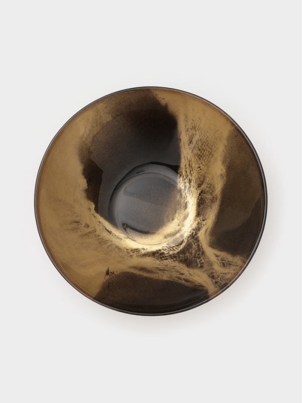 Салатник Салатник "Brown Marble" 17 см, цвет коричневый