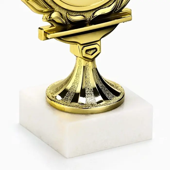 Кубок, наградная фигура, подставка камень белая, 16.3&times;9&times;5 см