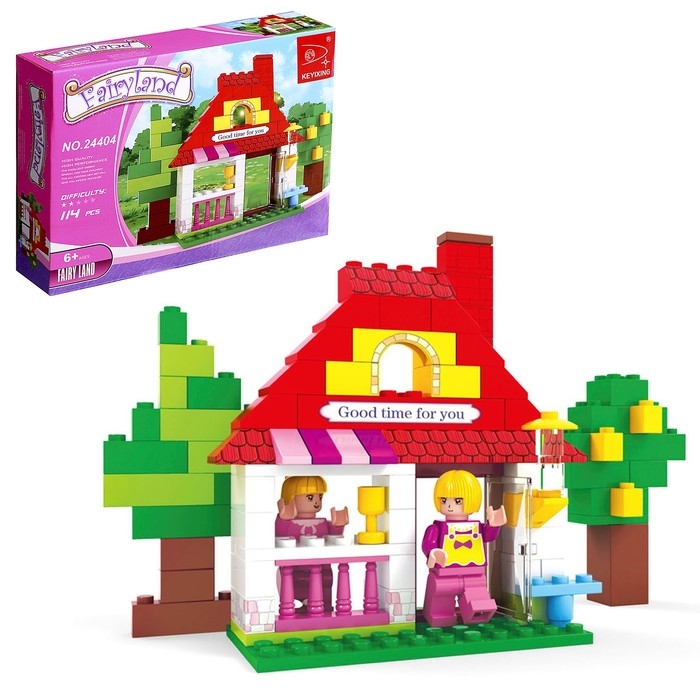 Конструктор &laquo;Мини-кафе&raquo;, 114 деталей