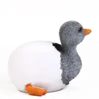 Садовая фигура 11 х 14 х 9 "Утенок в яйце"