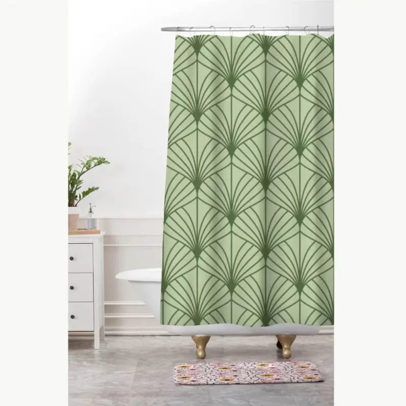 VETTA Шторка для ванной &laquo;Перышко&raquo;, ПЕВА, 30 г/м2, 180х180см, 4 диз.