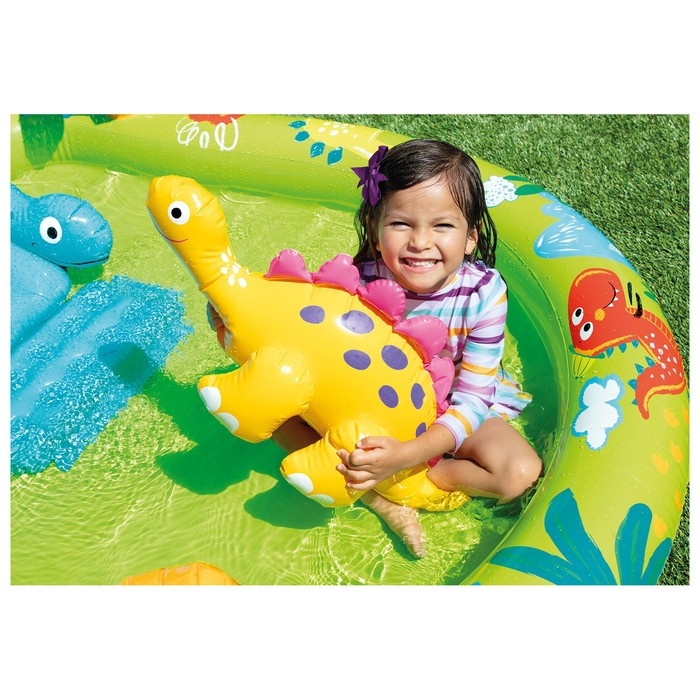 Игровой центр «Динозавры», 191 х 152 х 58, от 2 лет, 57166NP INTEX Игровой центр «Динозавры», 191 х 152 х 58, от 2 лет, 57166NP INTEX