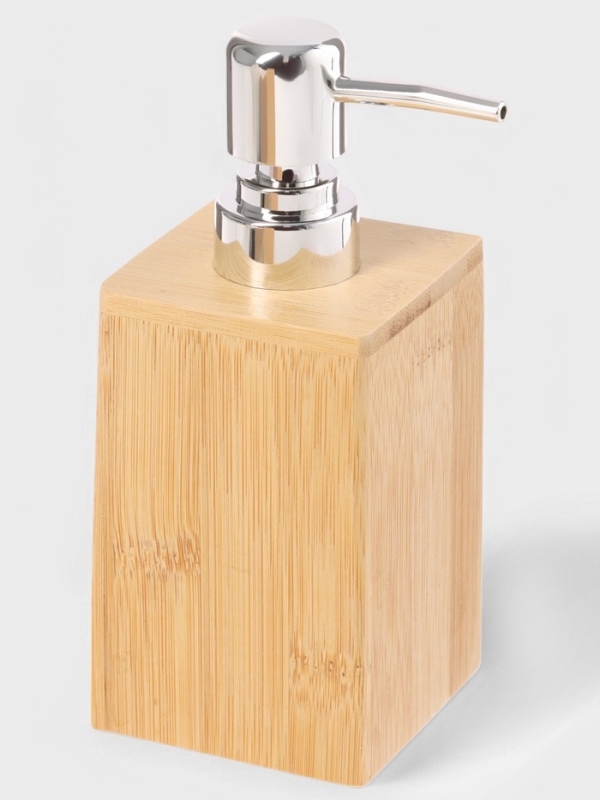 Набор аксессуаров для ванной BAMBOO, бамбук (дозатор. стакан) Набор аксессуаров для ванной BAMBOO, бамбук (дозатор. стакан)