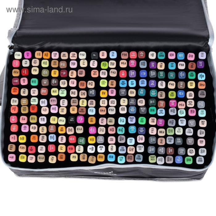 Маркеры для скетчинга двусторонние Mazari Fantasia, 240 цветов, (2 маркера-блендера) Маркеры для скетчинга двусторонние Mazari Fantasia, 240 цветов, (2 маркера-блендера)