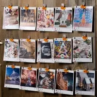 Гирлянда &laquo;Нить&raquo; 2 м, роса с насадками &laquo;Прищепки-тыквы&raquo;, IP20, серебристая нить, 20 LED, батарейки ААх2, свечение тёплое белое