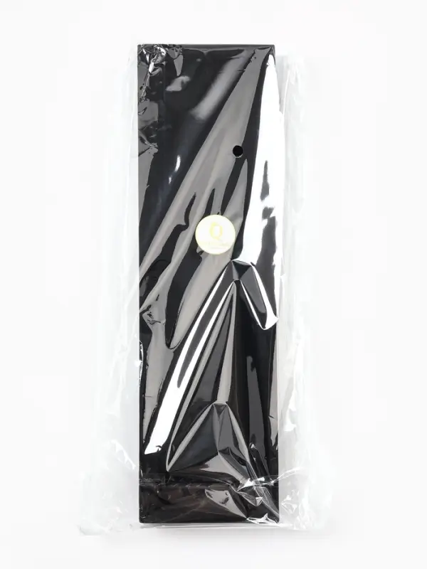 Подставка под кольца 2 полосы, 35&times;10&times;3 см, цвет чёрный