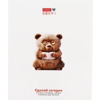 Тетрадь 48л кл "Я люблю учиться", обл мел карт, мат лам, бл офсет 60-65г/м², 5В МИКС