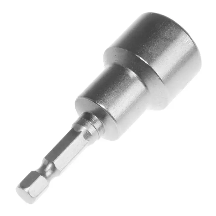 Бита с торцевой головкой ТУНДРА, сталь CrV, магнит, 17&times;65 мм