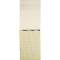 Блокнот 80л,кл,А4,Yellow Pad,спираль,тон.блок 70г/м