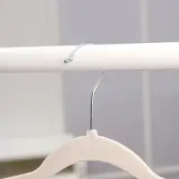 Плечики для одежды &laquo;Бархат&raquo;, размер 44-46, флокированное покрытие, цвет МИКС