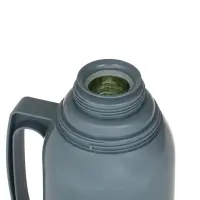 Термос 1.7 л, 14&times;34 см, со стеклянной колбой, сохраняет тепло 14 ч, серый