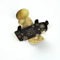 Свечи чайные, новогодний набор 4 шт., 4 см