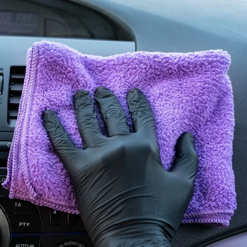 12 Салфетка микрофибра с ультратонкими волокнами AVS MF-6115 (35х40см)(1шт)