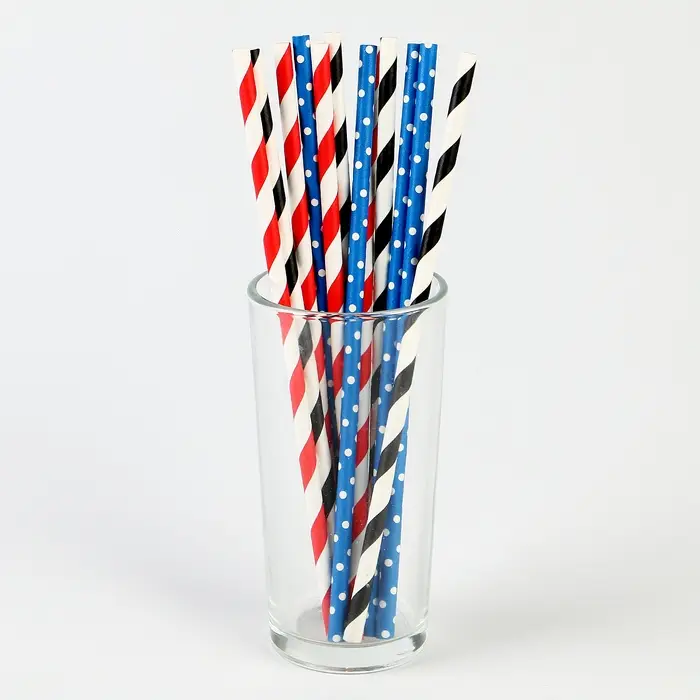 Трубочки бумажные 12 шт «Пати» Трубочки бумажные 12 шт «Пати»