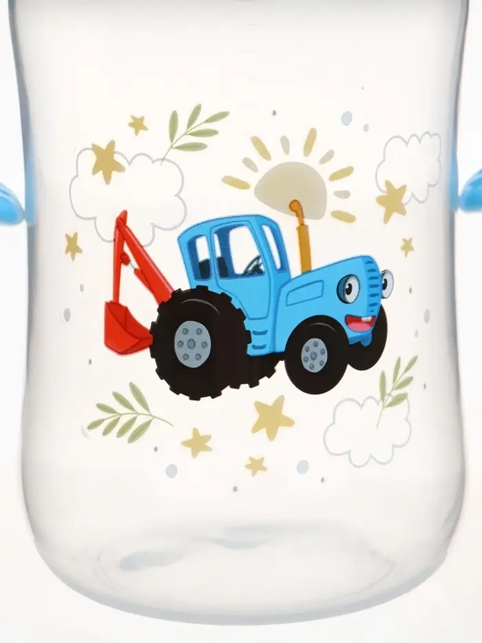 Поильник-непроливайка с носиком, 270 мл, Синий трактор Поильник-непроливайка с носиком, 270 мл, Синий трактор