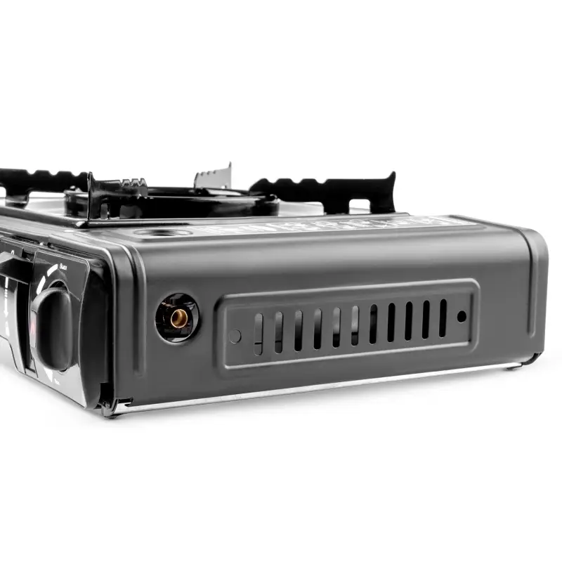 Плита газовая портативная в кейсе AVS GS-02 (встроен.переходник)