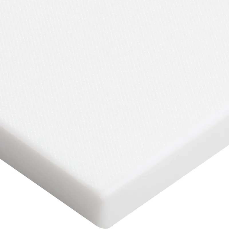 Доска разделочная 600х400х18 белая пластик (мки307)