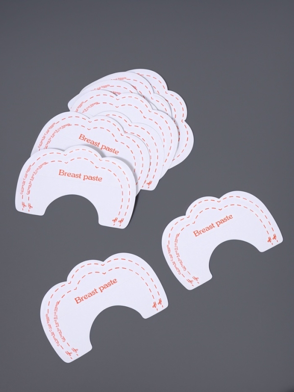 Стикеры для поддержки груди (наб 5пар цена за наб) 12*8см на кл основе бел ОТ
