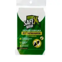Средство от тараканов SAFEX, клеевая ловушка-домик, мини,1 шт.