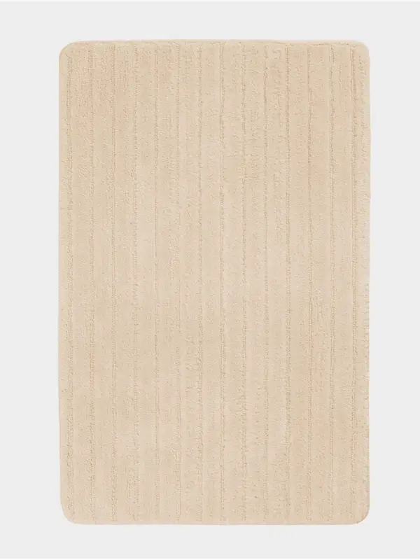 Коврик Savanna, 50&times;80 см, ворс 1 см, микрофибра, бежевый
