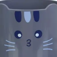 Кружка детская 300 мл., «Котик», цвет серый, Крошка Я