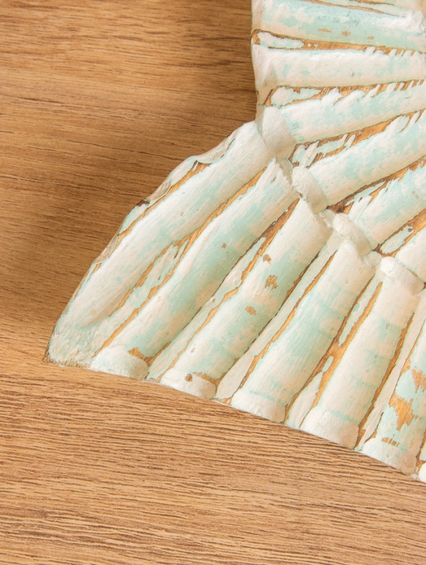 Набор сувенирный «Ракушки», 30 см, 22 см, 17 см, дерево, бирюзовый Набор сувенирный «Ракушки», 30 см, 22 см, 17 см, дерево, бирюзовый