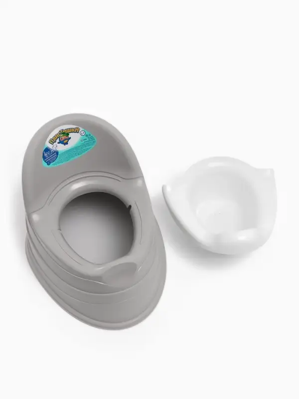 Горшок детский музыкальный, Серый