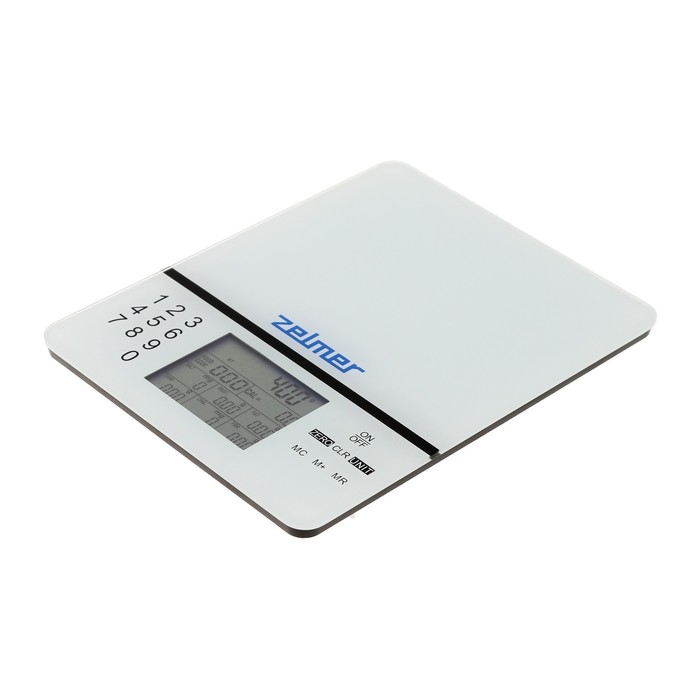 Весы кухонные Zelmer ZKS1500N, электронные, до 5 кг, серые Весы кухонные Zelmer ZKS1500N, электронные, до 5 кг, серые