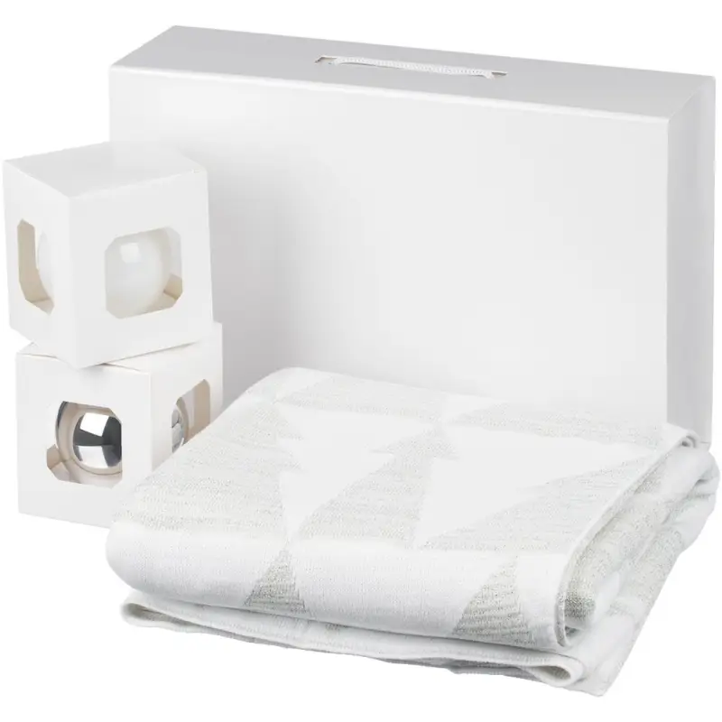 Набор Dancing Queen, белый с серебристым Набор Dancing Queen, белый с серебристым