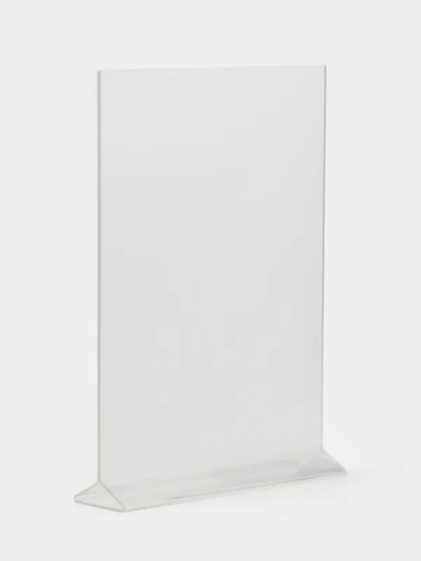 Двухсторонняя подставка А4, оргстекло 2 мм, 21×6.5×32.5 см, В ЗАЩИТНОЙ ПЛЁНКЕ Двухсторонняя подставка А4, оргстекло 2 мм, 21×6.5×32.5 см, В ЗАЩИТНОЙ ПЛЁНКЕ