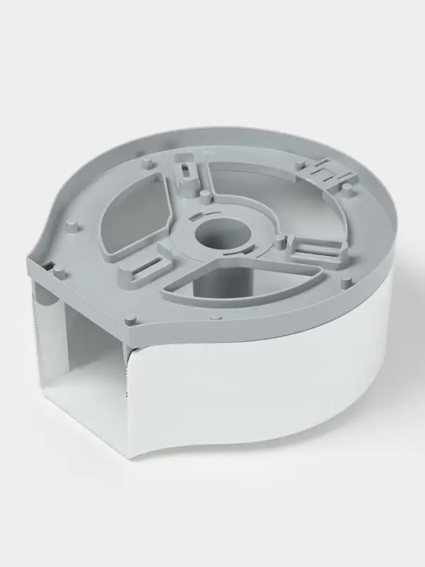 Диспенсер для туалетной бумаги SAVANNA, пластик, белый, втулка 4 см