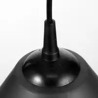 Подвес "Конус" 1х15Вт Е27 МОДЕЛЬ: BR 00268 черный/дымчатый 25х25х15см